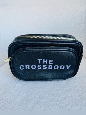 The Crossbody Black Leather Bag